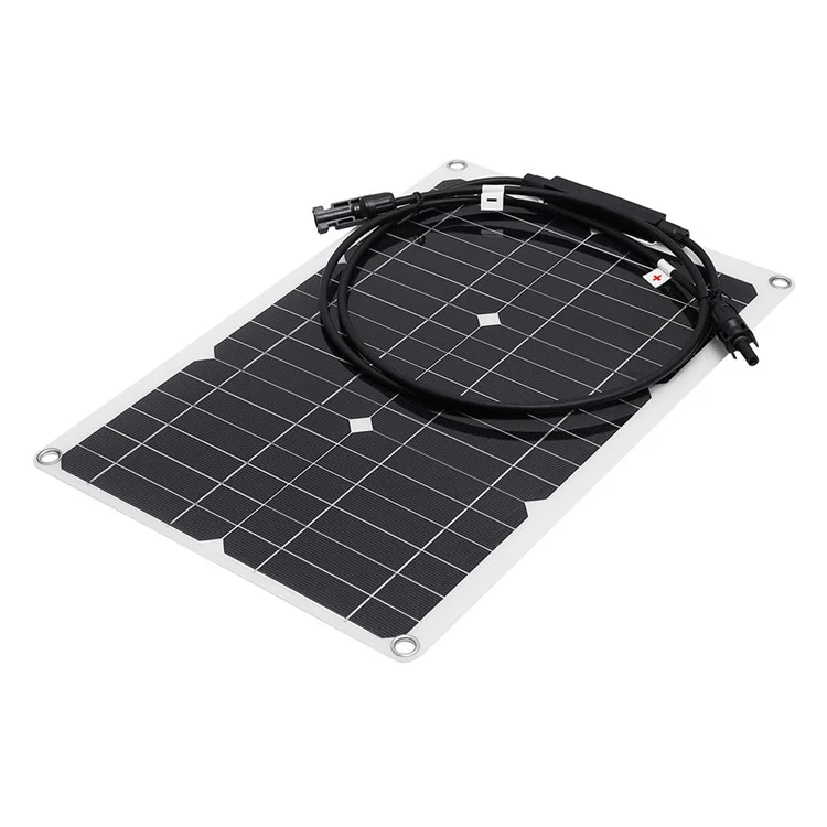 XXM420-280-MC4 Solar Panel 20W Monocrystalline Silicon Bendable Solar Plate for RV / Car / Yacht