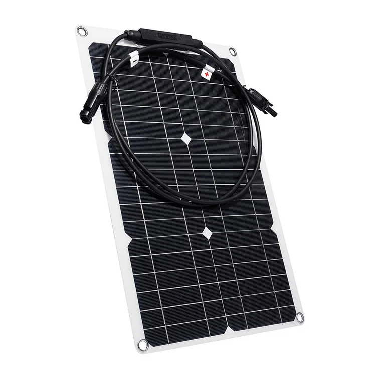 XXM420-280-MC4 Solar Panel 20W Monocrystalline Silicon Bendable Solar Plate for RV / Car / Yacht