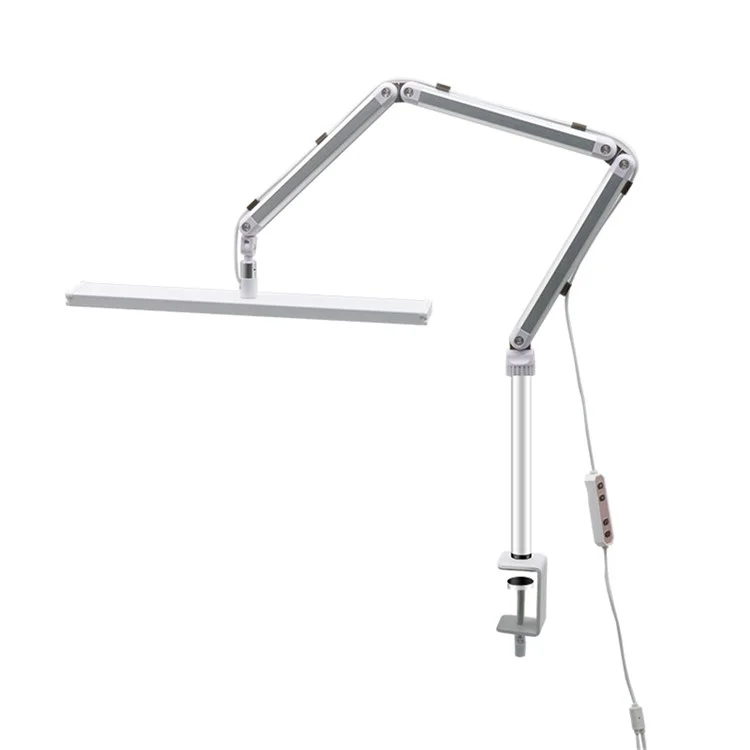 S001 Klemmbare Beauty Salon Tattoo Lampe Faltbare Wimpernverlängerung LED Schreibtischlampe - US-Stecker