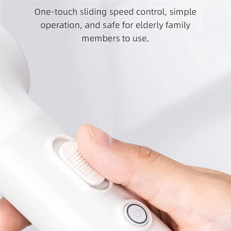 KICA Evo Mini Professioneller Fitness-Massagegerät mit verstellbarem Winkel zur Muskelentspannung - Elektrischer bürstenloser Massager