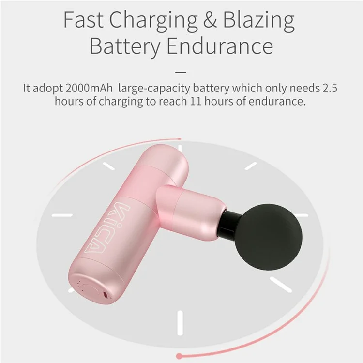 KICA K2 Mini Professioneller Fitness-Massager Muskelentspannung Elektrische Massagepistole Faszien-Massager