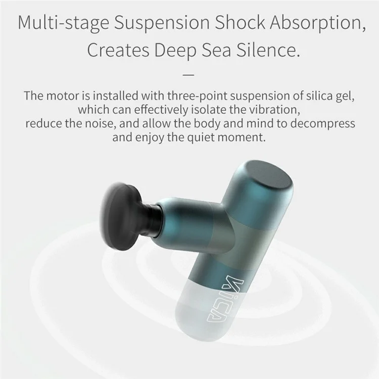 KICA K2 Mini Professioneller Fitness-Massager Muskelentspannung Elektrische Massagepistole Faszien-Massager