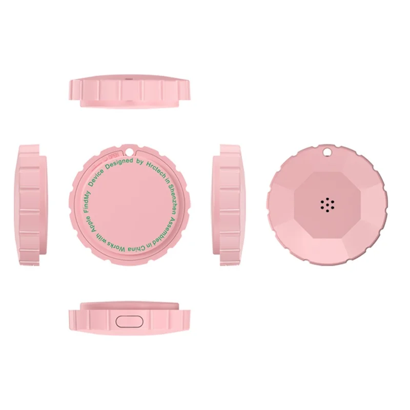 TX11 Smart Tracker for iOS Only, Anti-lost Device Global Key Wallet Item Finder - Pink