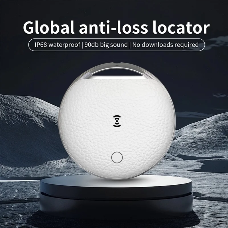 TX13 Luggage Item Tracker for iOS Only Key Wallet Anti-lost Global Finder - Blue