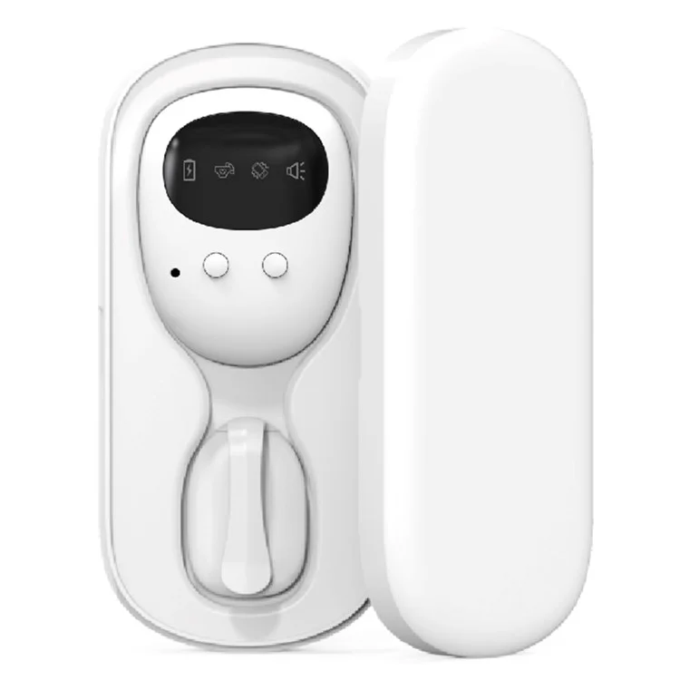 TXQ-02 Allarme Anti-Bagnamento Wireless Staccabile per Neonati / Anziani 3 Modi Sensore Notturno per Urina (Con Schermo Nero)