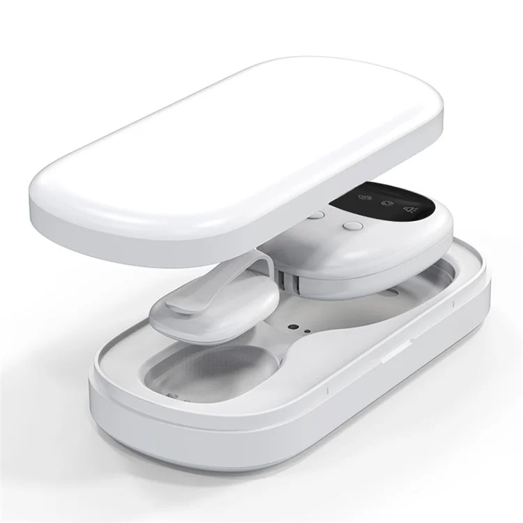 TXQ-02 Allarme Anti-Bagnamento Wireless Staccabile per Neonati / Anziani 3 Modi Sensore Notturno per Urina (Con Schermo Nero)