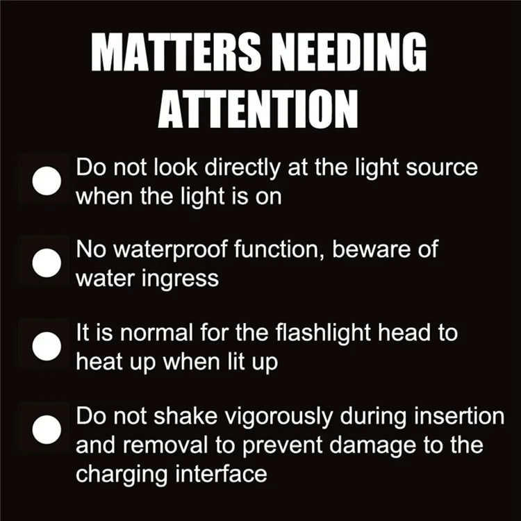 Mini LED Flashlight Type C Plug Rechargeable Portable Torch for Outdoor / Home Emergency - Dark Grey