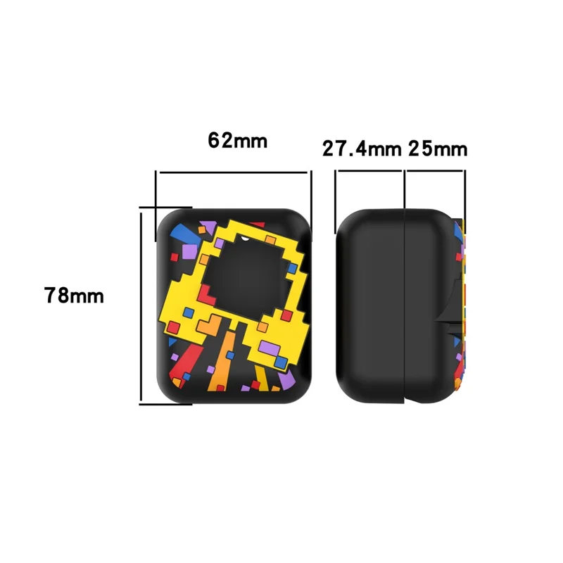 For Bitzee Interactive Digital Toy Silicone Protective Case Electronic Pet Machine Shock Absorption Dust Proof Cover with Lanyard - Purple