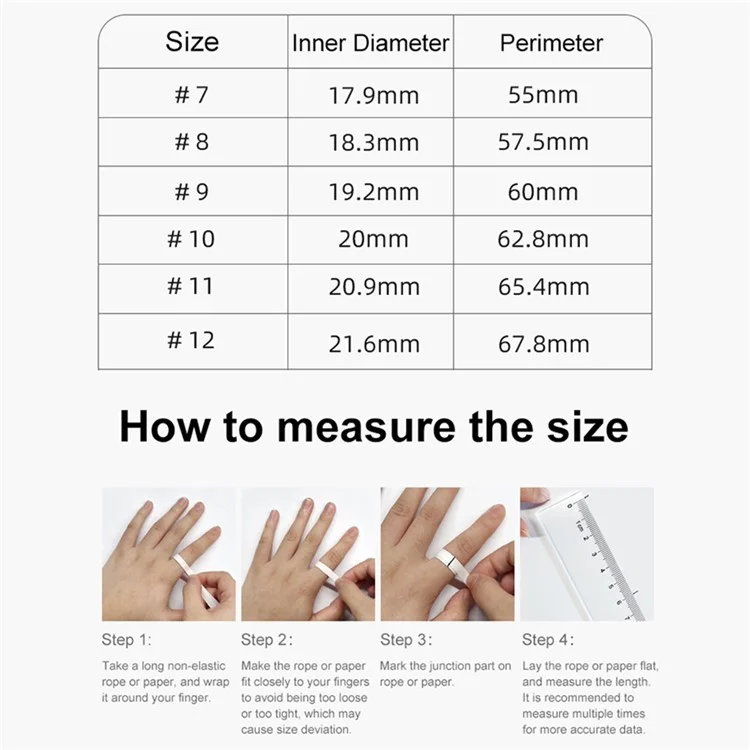 R08 Smart Ring 5 ATM Waterproof Heart Rate Blood Pressure Body Temperature Monitor Finger Ring - Gold / Size 10