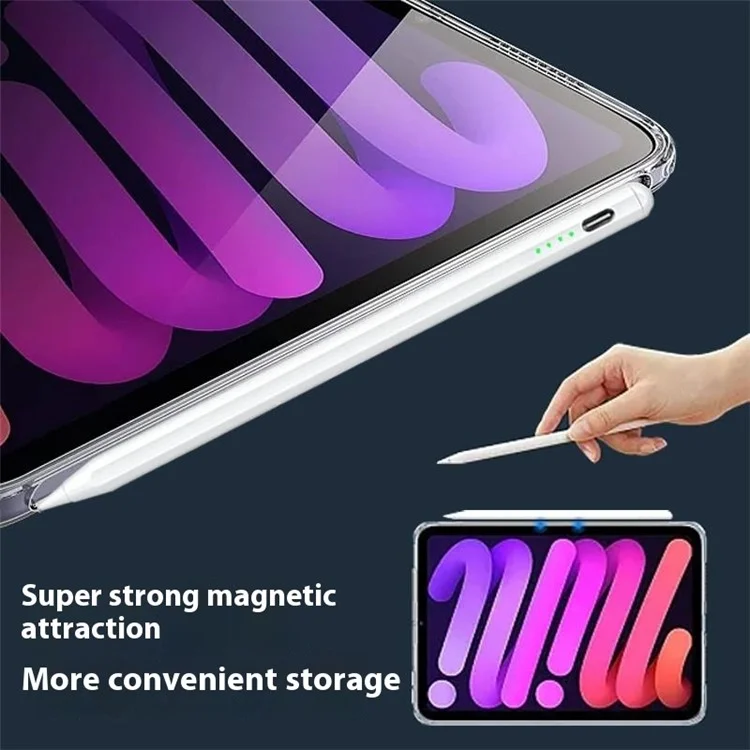 314 Capacitive Stylus Pen for iPad Palm Rejection Magnetic Attachment Tablet Drawing Pencil