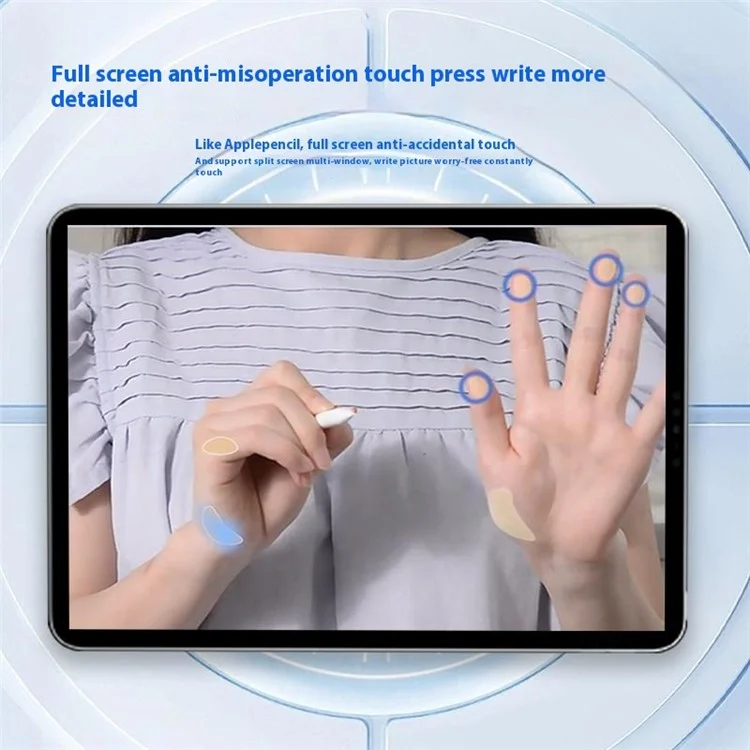 314 Capacitive Stylus Pen for iPad Palm Rejection Magnetic Attachment Tablet Drawing Pencil