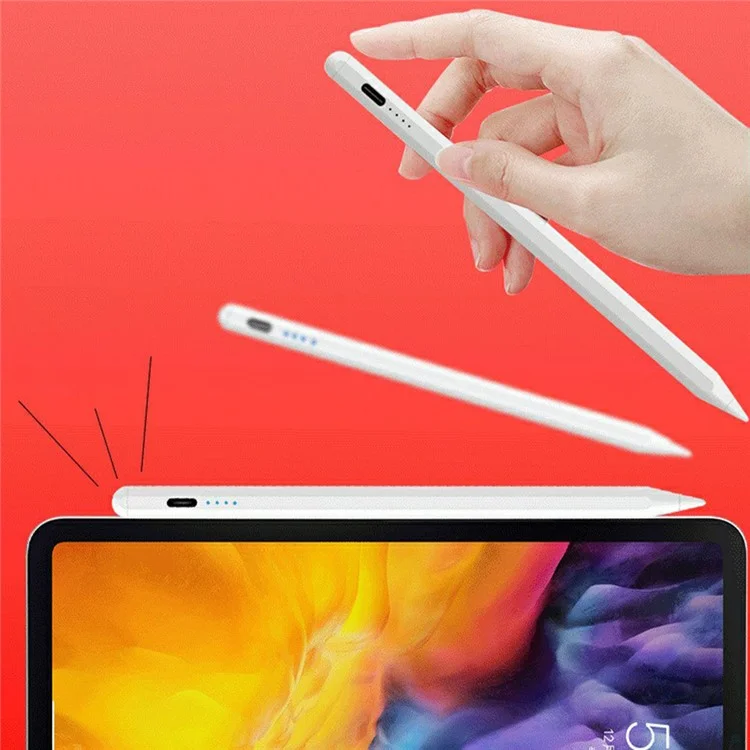 2259 Lápiz táctil activo para iPad Rechazo de palma Sensibilidad a la inclinación Accesorio magnético Lápiz para pantalla táctil