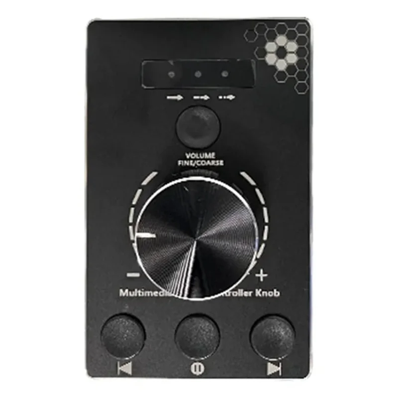 U8 Multimedia Volume Control Knob for Mac / Win 10 / 8 / 7 Aluminum Alloy Audio Adjuster with Mute Function