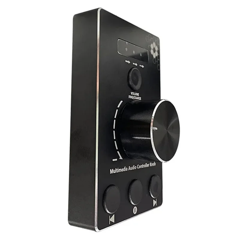 U8 Multimedia Volume Control Knob for Mac / Win 10 / 8 / 7 Aluminum Alloy Audio Adjuster with Mute Function