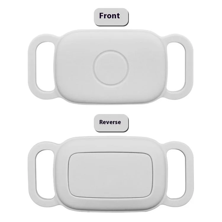 For Tile Pro (2024) Case Anti Drop Pet Tracker Silicone Protective Cover - Grey