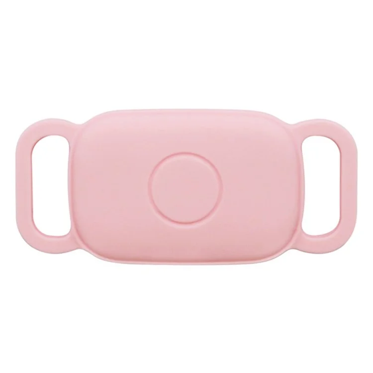 For Tile Pro (2024) Case Anti Drop Pet Tracker Silicone Protective Cover - Pink