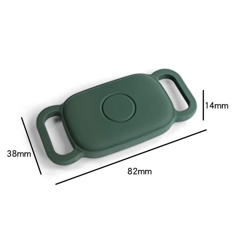 For Tile Pro (2024) Case Anti Drop Pet Tracker Silicone Protective Cover - Pink