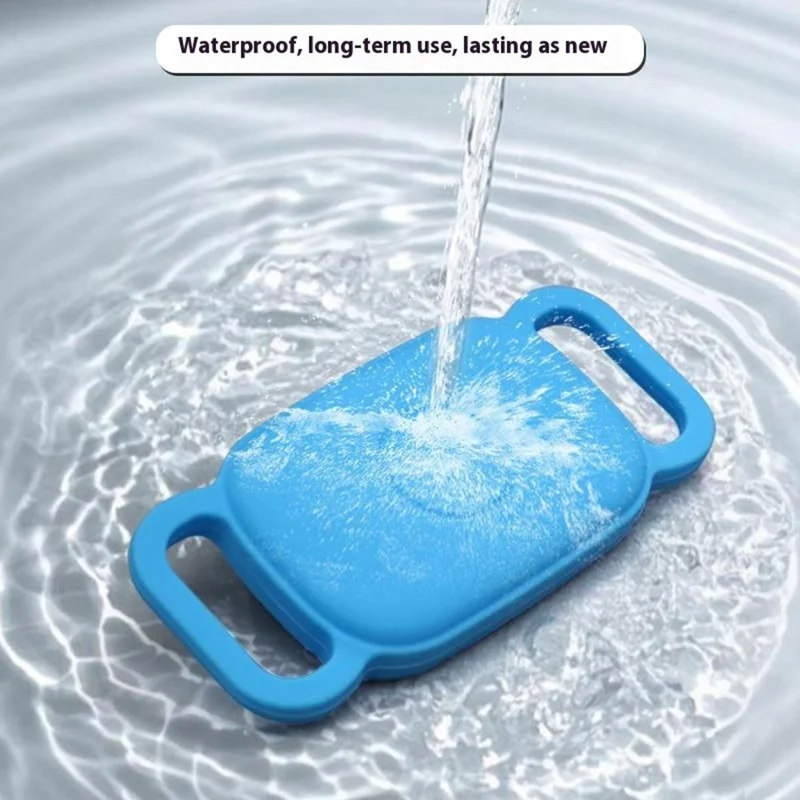 For Tile Pro (2024) Case Anti Drop Pet Tracker Silicone Protective Cover - Purple