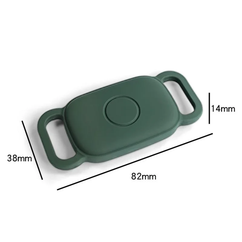 For Tile Pro (2024) Case Anti Drop Pet Tracker Silicone Protective Cover - Purple