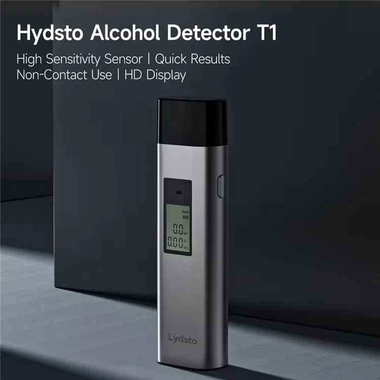 XIAOMIYOUPIN Lydsto YM-JJCSY01 T1 Misuratore di Alcol Digitale Portatile con Cappuccio Antipolvere