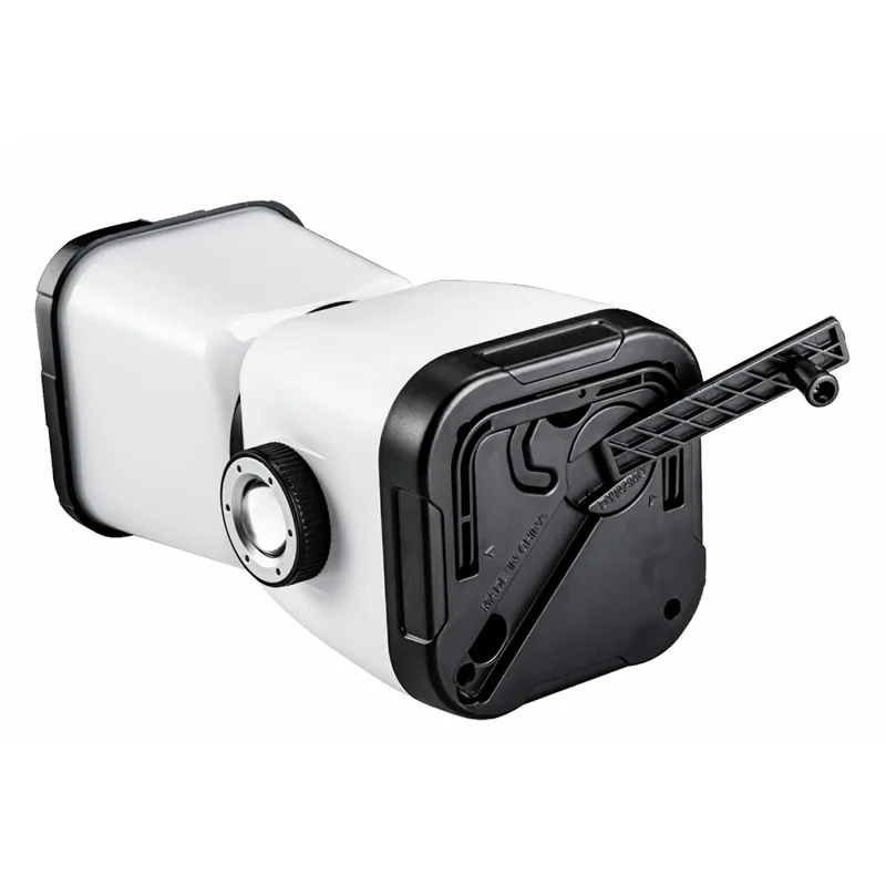 RD269 Multifunction Hand Crank Camping Lantern 3W LED Flashlight Emergency Phone Charger - White