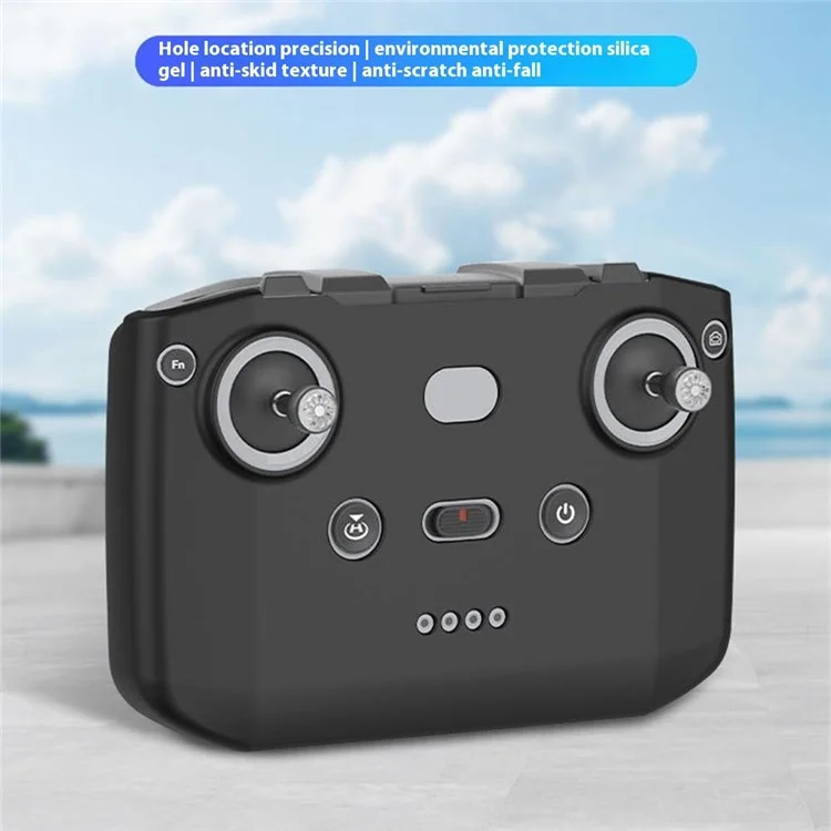 For DJI Neo Drone Remote Controller Protective Case Precise Fit Anti Scratch Silicone Cover - Black