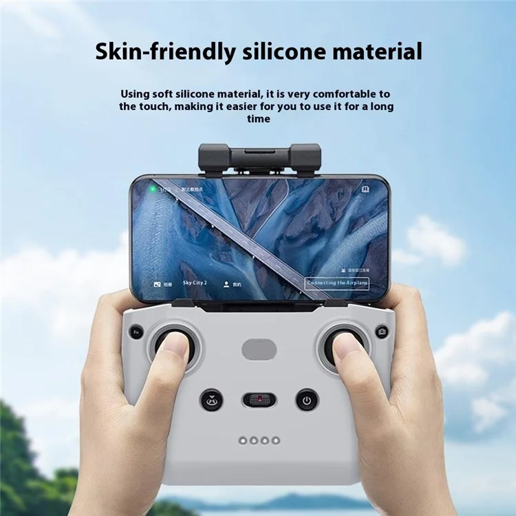 For DJI Neo Drone Remote Controller Protective Case Precise Fit Anti Scratch Silicone Cover - Black