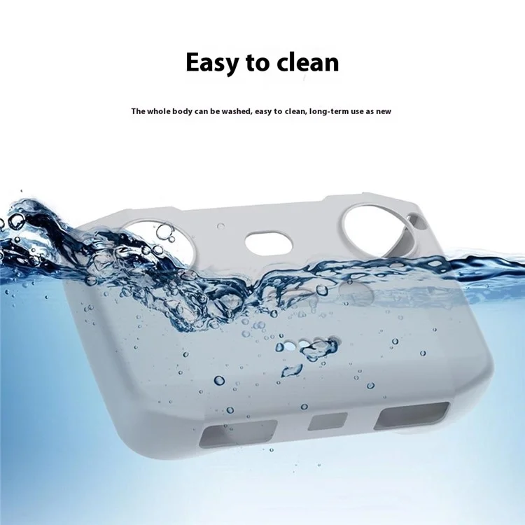 For DJI Neo Drone Remote Controller Protective Case Precise Fit Anti Scratch Silicone Cover - Black