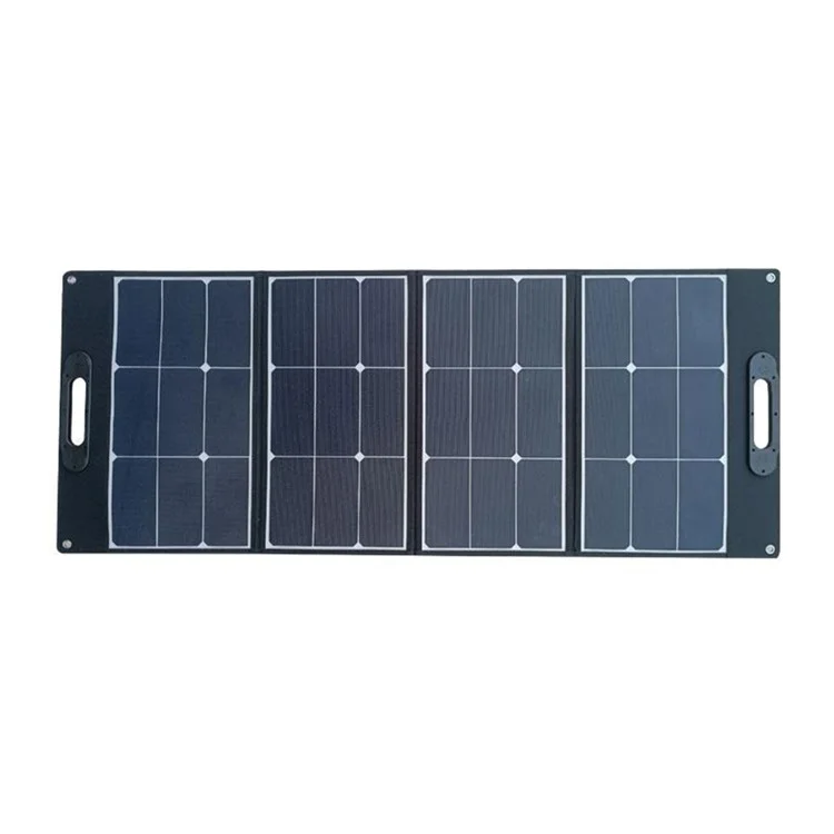EYONGPV EYF100-18SP4 Solar Panel Charger for Smartphones 100W Super Fast Charge Foldable Outdoor Power - Black