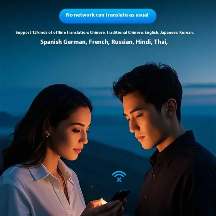 T1 AI Translator Device Multi Language Translation Simultaneous Interpreter Compatible with MagSafe