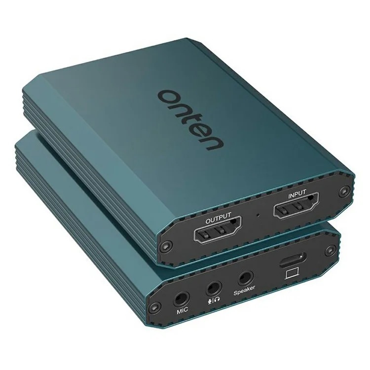 ONTEN OTN-332 4K 30FPS Videofang-Karte HD Ein- und Ausgang 3,5mm Audio Ein- und Ausgang Adapter