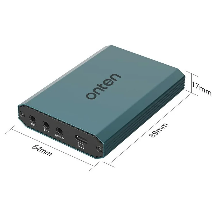 ONTEN OTN-332 4K 30FPS Videofang-Karte HD Ein- und Ausgang 3,5mm Audio Ein- und Ausgang Adapter
