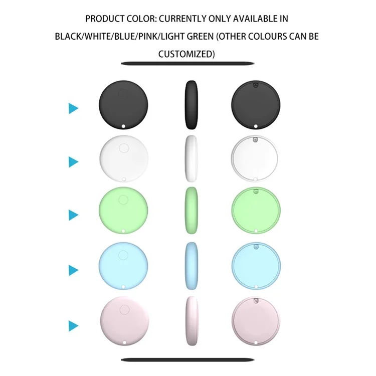 F08 Android GPS Tracker Anti-Lost Finder Global Tracking Locator for Car / Pet Collar - White