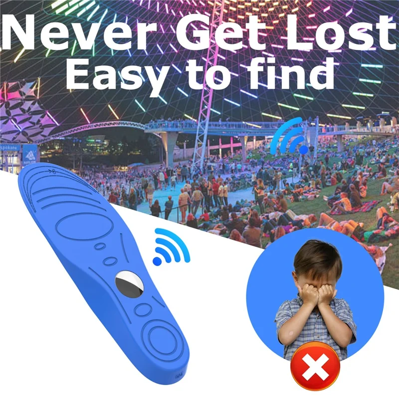 1Pair For Airtag Protective Insoles for Kids / Seniors Smart Tracker Insoles - 275-290mm