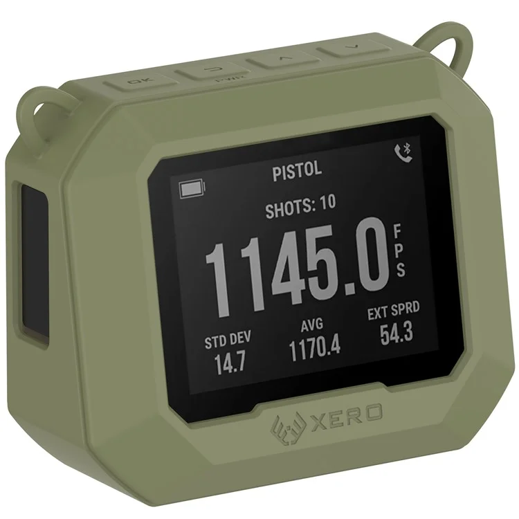 Чехол для Garmin Xero C1 Pro из силикона - Защитный чехол для хронографа, армейский зеленый