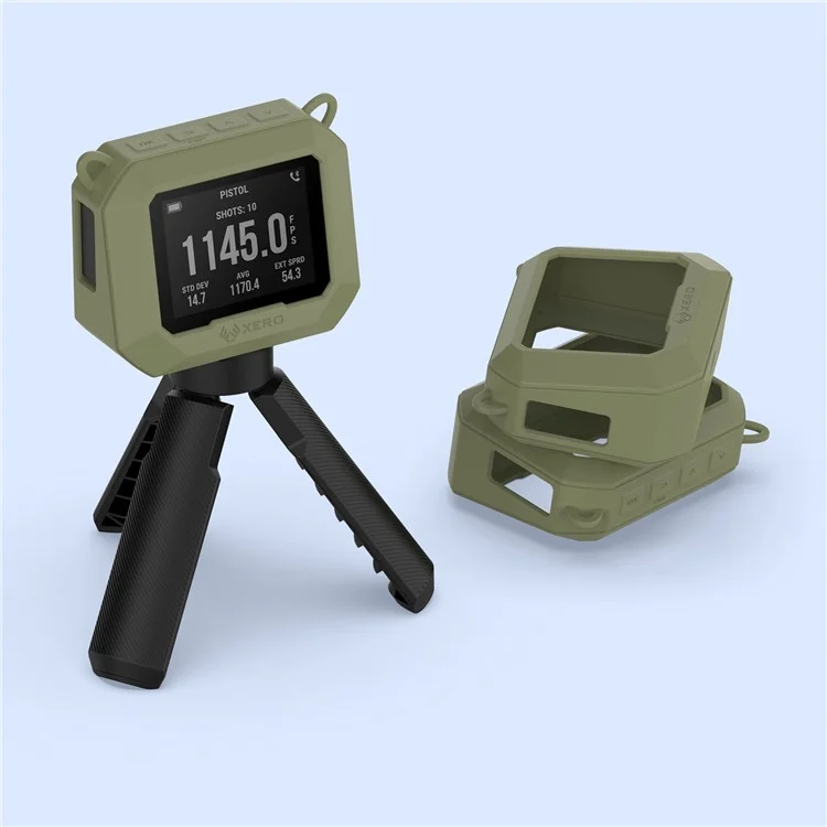 Чехол для Garmin Xero C1 Pro из силикона - Защитный чехол для хронографа, армейский зеленый