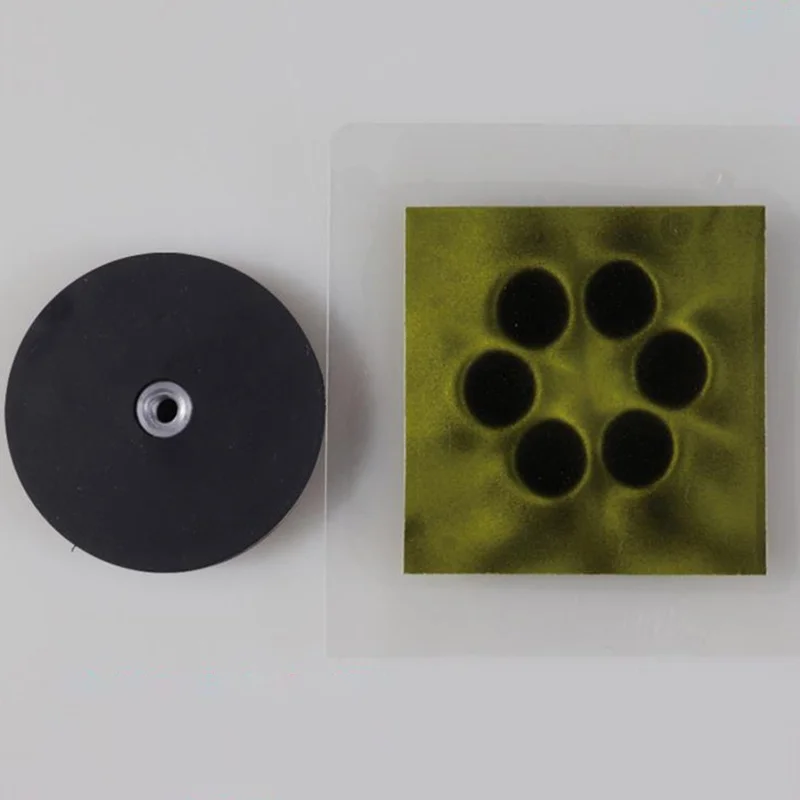 Magnetic Field Viewer Viewing Film 25mm x 25mm Card Magnet Detector Pattern Display