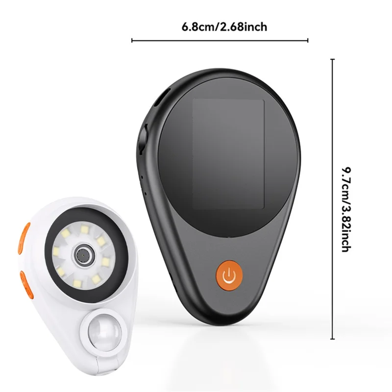 368 500X Magnification 2 Inch IPS Screen Handheld Digital Microscope for Inspection Repair - White