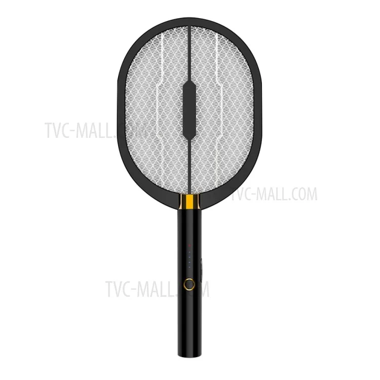 XQN-898 Eliminador de Mosquitos Elétrico 3 em 1 com Luz LED USB Recarregável Raquete Elétrica Mata Insetos Mata Mosca