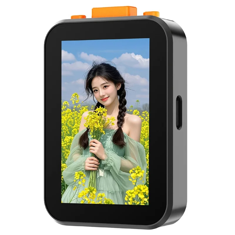 X40H Mini 2 Inch Screen Selfie Screen Mirroring Device Bluetooth-Compatible Photo Capture Device with Sound