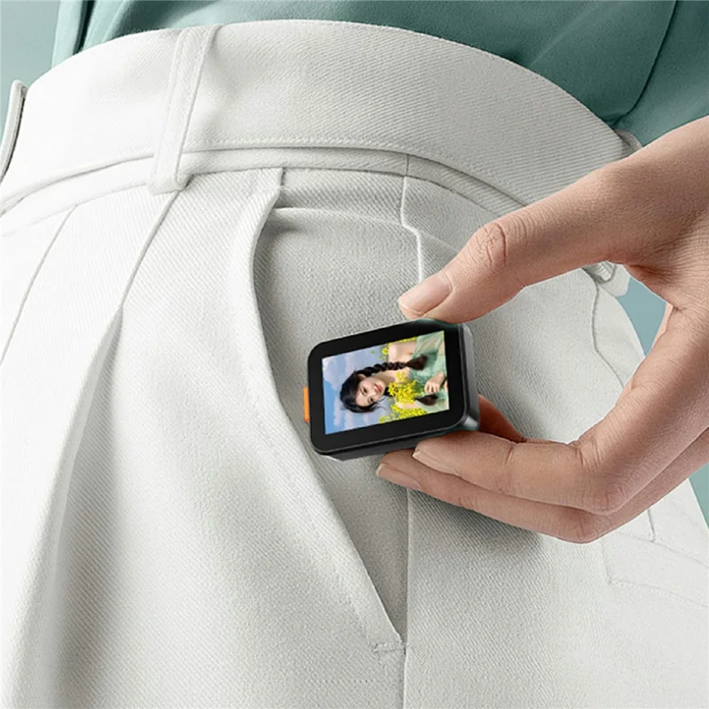X40H Mini 2 Inch Screen Selfie Screen Mirroring Device Bluetooth-Compatible Photo Capture Device with Sound