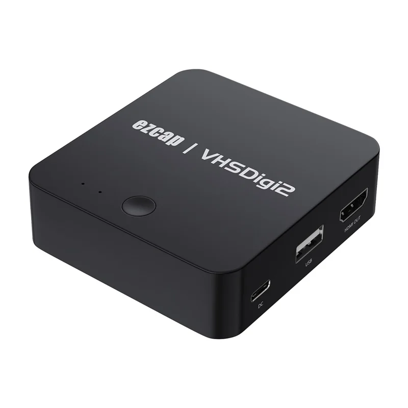 EZCAP 181P Convertitore da VHS a MP4 Scatola di Acquisizione Video VHSDigi2 Registratore AV