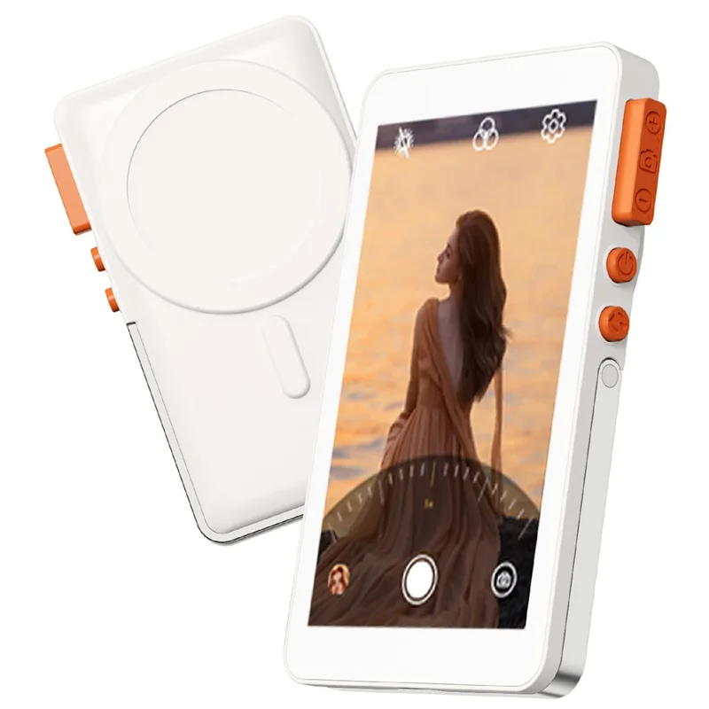 X40F Dispositivo Multifuncional de 8 en 1 Versión Ultra para Selfies, Transmisión en Directo y Duplicación de Pantalla - Blanco