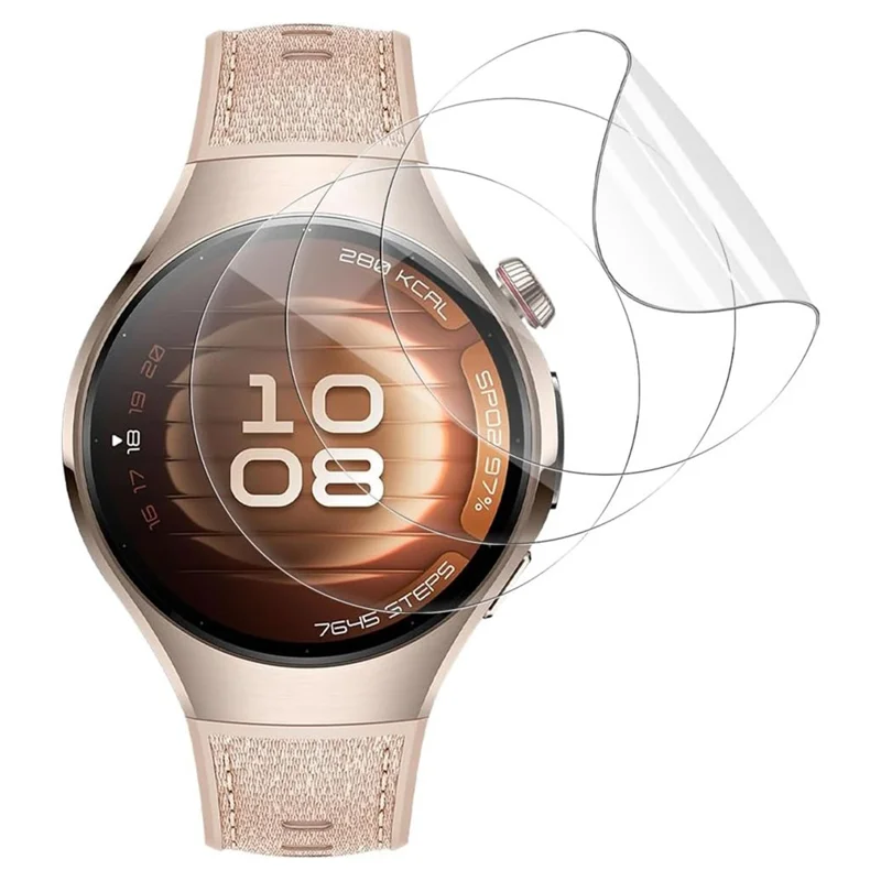 3Pcs For Huawei Watch 5 42mm TPU Watch Screen Protector Anti Scratch HD Clear Hydrogel Film