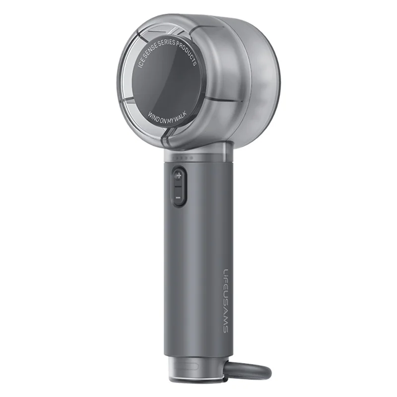 LIFEUSAMS LU01 Ventilador de mano 5 velocidades 2000mAh Ventilador personal portátil de refrigeración - Negro