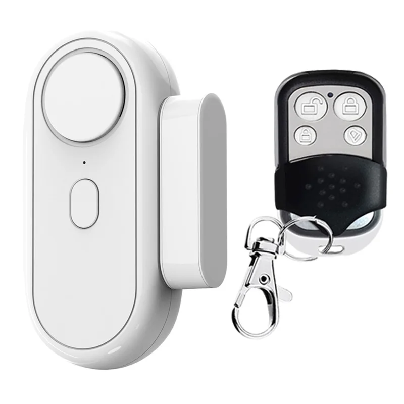 Alarma de Sensor para Puerta con Alto Nivel de Decibelios para Ventanas y Puertas, Sistema Antirrobo con Mando a Distancia