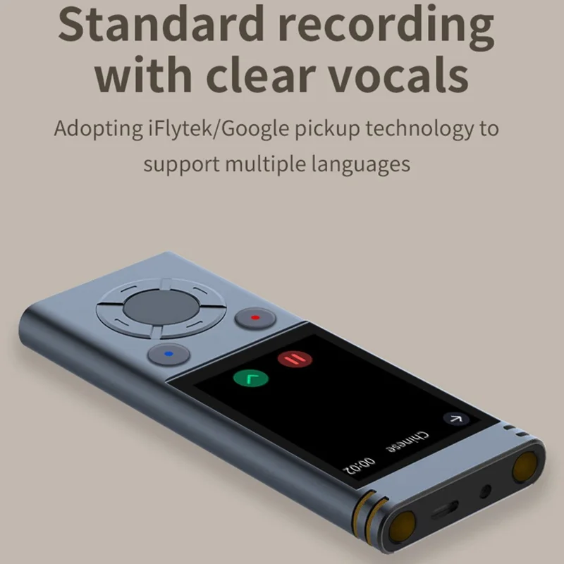 C3 3 Inch Smart Voice Translator 138 Languages Online / Offline Photo Translation Device, 1+16GB