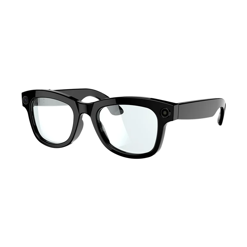 ZEBLAZE AI Translation Eyewear HD Photo Video Calling Smart Glasses with Camera Intelligent Eyewear - Transparent Lens