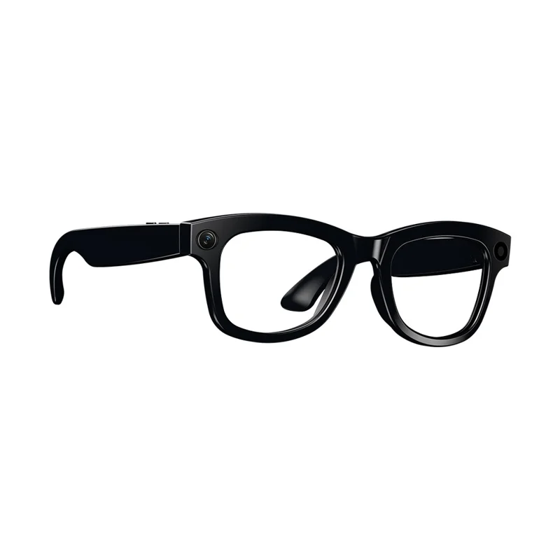 ZEBLAZE AI Translation Eyewear HD Photo Video Calling Smart Glasses with Camera Intelligent Eyewear - Transparent Lens