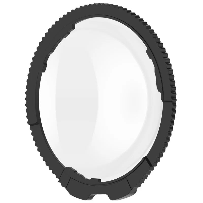 2 Peças Protetor de Lente para Insta360 X5 Tampa de Lente de Vidro Óptico Acessórios para Câmera de Ação - Preto